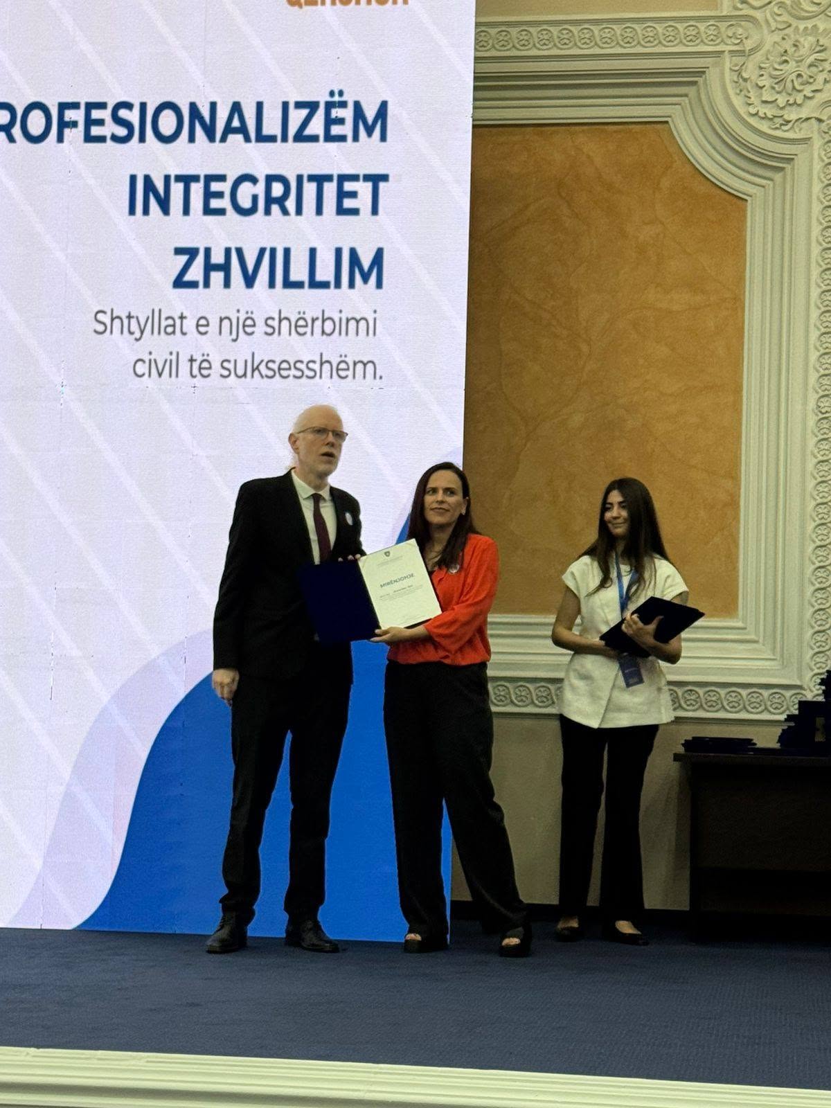 Mirënjohje për Shërbimin Publik dhe Meritokracinë